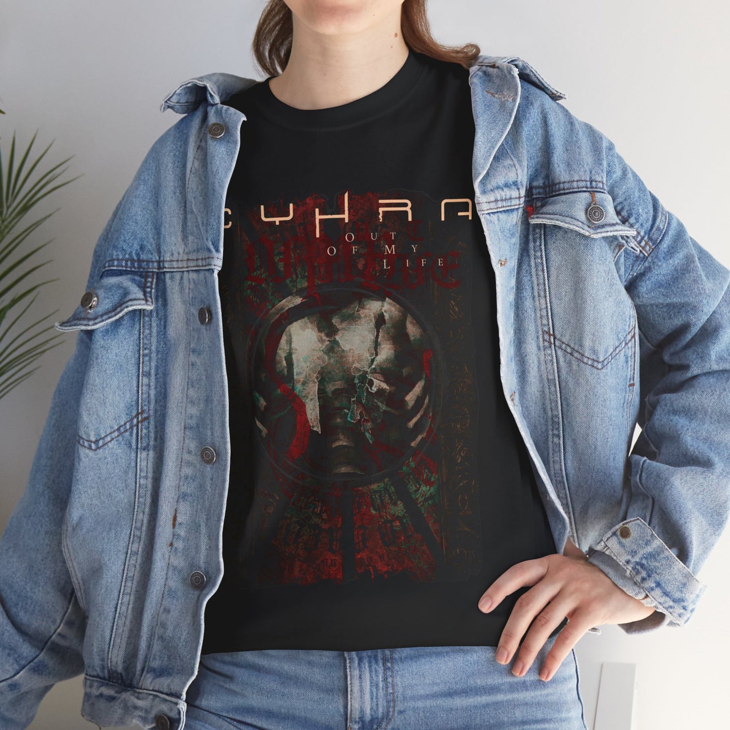 T-Shirt Out of my life Design No Halos